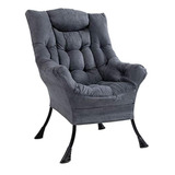 Superrella Modern Soft Accent Chair Sala De Estar Tapizado S