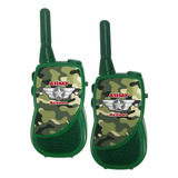 Walkie Talkie Infantil Army Action - Dm Toys