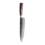 Cuchillo Acero Inoxidable Chef Sakura Diseño 33 Cm 503 Cc