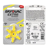 Rayovac Pilas Boton Para Audifono Baterias Unidades X6