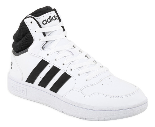 Botas adidas Hoops 3.0 Mid Blanca Solo Deportes