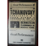 Tchaikovsky Great Performances Filarmonica New York Cassette