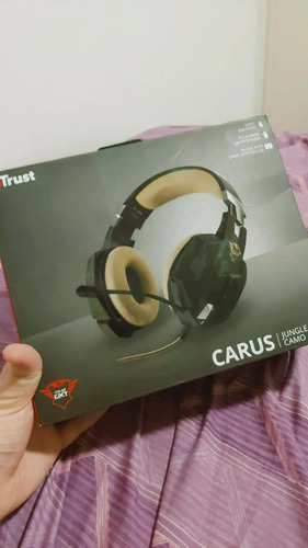 Auricular Gxt 322 Gaming Headset Trust Camuflado 