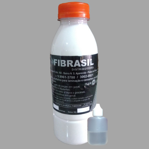 Tinta Gel Coat Iso Branco Banheira Fibra De Vidro Kit 500g