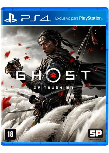 Ghost Of Tsushima Ps4 Mídia Física Novo Lacrado Original