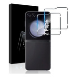 Vidrio Templado Glass 20d Para Samsung Z Flip 5 X 2 Unidades