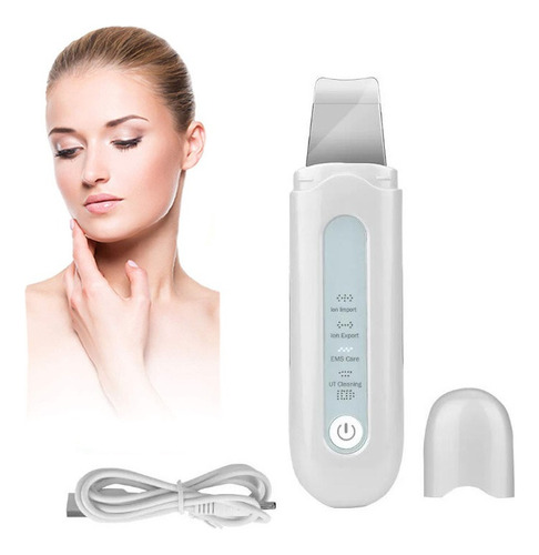 4 Functions Rechargeable Ultrasonic Exfoliator