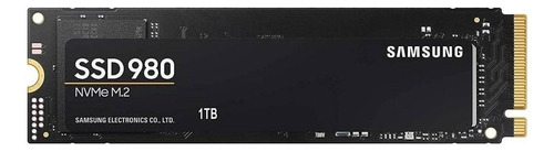 Disco Sólido Ssd Interno Samsung 980 Mz-v8v1tobw 1tb Negro