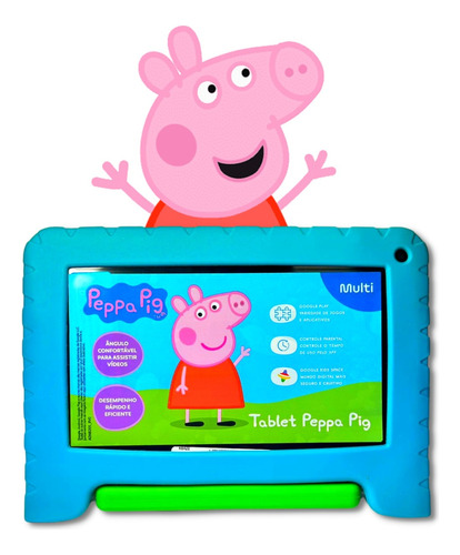 Tablet Android 13 64gb Peppa Pig 4gb Ram 7 Polegadas