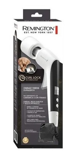 Rizadora De Cabello Remington Ci14af Curl Lock Blanca Nueva