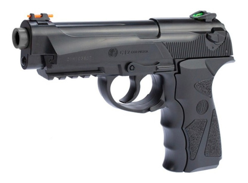 Pistola De Pressão C12 4.5mm Gas Airgun Co2
