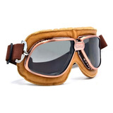 Lentes Gafas Motociclista Retro Vintage Aviador Moto Goggles