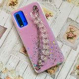 Funda Tpu Brillito Con Cadena Para Xiaomi Redmi 9t 9t Dual