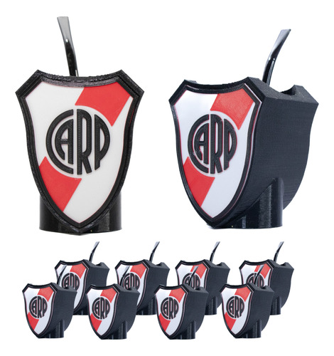 Mates Escudos River Plate X10 Unidades - L3d Impresiones 3d