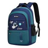 Mochila Ortopédica Para Niños, Astronauta, Impermeable [u] Q