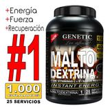 Maltodextrina Plus Genetic 1 Kg Recuperación Aumento Energía
