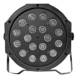 Tacho Par Led Bañador Tecshow Cosmo Uv 18 Leds 3w Dmx