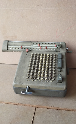 Calculadora Mecanica Antigua Monroe 30s Siglo 20 