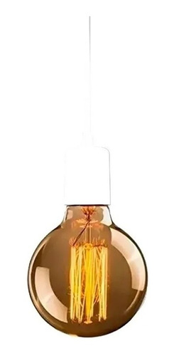 Colgante Moderno Bell Capuchon Color Vintage Apto Led 