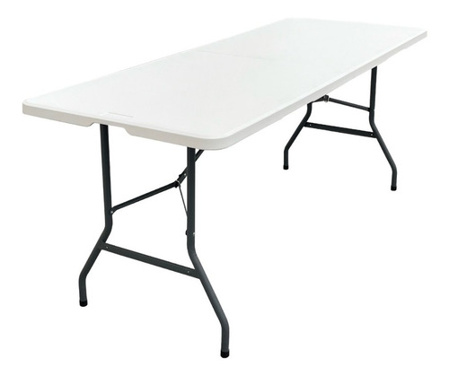 Mesa Plegable De Plástico Styrka Tipo Portafolio 1.80m