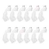 12 Pieces Feathered Artificial Simulation Model Birds