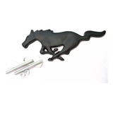 Emblema Caballo Mustang Ford Parrilla Negro