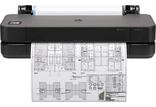 Impressora Plotter 24 Designjet T250 5hb06a-c21 Hp Cor Preto