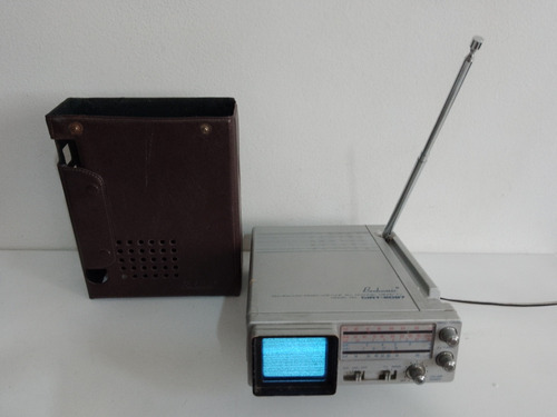 Rádio Portátil Antigo Fm/sw/mw Ok Broksonic Cirt-2097 Ler