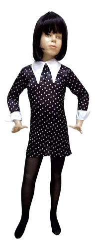 Disfraz De Merlina Wednesday Locos Addams Para Niña