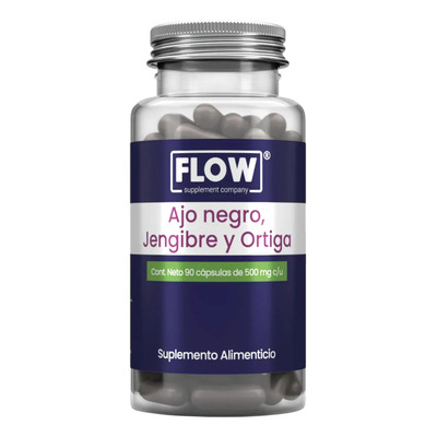 Ajo Negro, Jengibre Y Ortiga 90 Cápsulas Flow Sabor Sin sabor | MercadoLibre