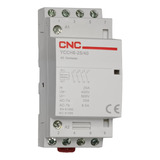 Contactor Modular 25a 4na 220v Riel Din 2 Puestos 400v