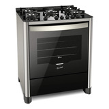 Fogão De Piso Fischer 5 Bocas Gran Cheff Silver Bivolt