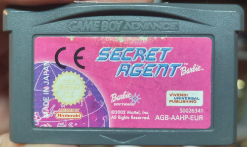 Barbie Secret Agent - Game Boy Advance - Original En Español