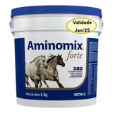 Aminomix Forte 5kg Vetnil Suplemento Vitamínico Para Cavalos