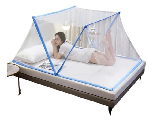 Toldillo Pleglable Mosquitero Portátil Toldo Para Cama 1.90