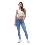 Jeans Para Dama Con Doble Botón Corte Colombiano Sexy 
