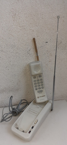 Antiguo Teléfono Inhalámbrico Con Antena  Cargador Bellsouth