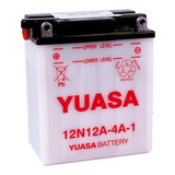 Bateria Yuasa 12n12-4a-1 Transalp Cuatris Dist Oficial Rpm