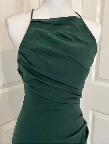 Vestido Gala Zara Green