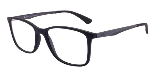 Armação Masculina Ray-ban Rb7133l Preto/ Grafite- Original