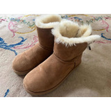 Uggy Bota 37,5 Tamanho Bailey Bow Caramelo