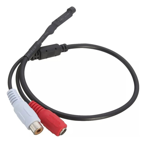 Micrófono Oculto Camaras Seguridad Cctv Espia Dvr 12v Rca 