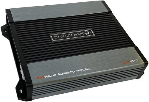 Amplificador Quantum Qpx5000.1d Monoblock Clase D 5000w