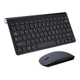 Combo Teclado Mouse Elegante Inalámbrico 2.4ghz Slim Ergonom