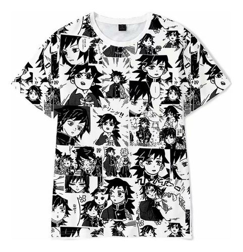 Gh Playera De Manga Corta Anime Demon Slayer Painting