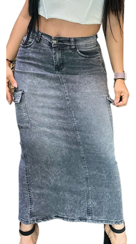 Falda Jeans Strech Premium Talla 6/14