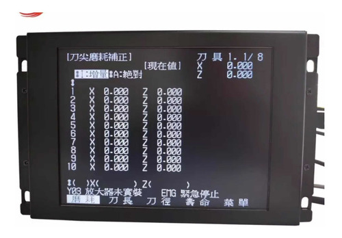 Lcd Cnc Tela Monitor Compatível C/ Mitsubishi E Outros Mod.