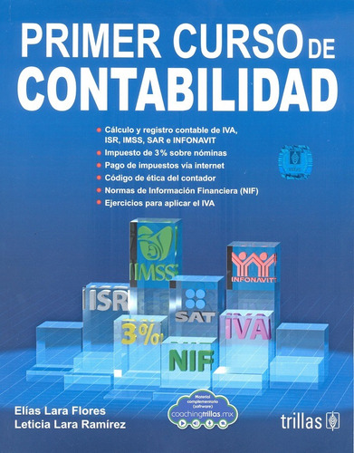 Primer Curso De Contabilidad Elías Lara Edición Actu Trillas