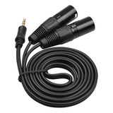 Cable De Audio Xlr De 5 Mm A Micrófono De Tres Pulgadas Con