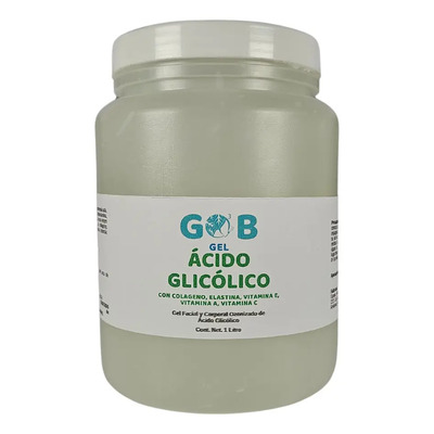 Gel De Ácido Glicólico Ozonizado - Go3b - 1 Litro Momento de aplicación Noche Tipo de piel Todo tipo de piel | Meses sin interés
